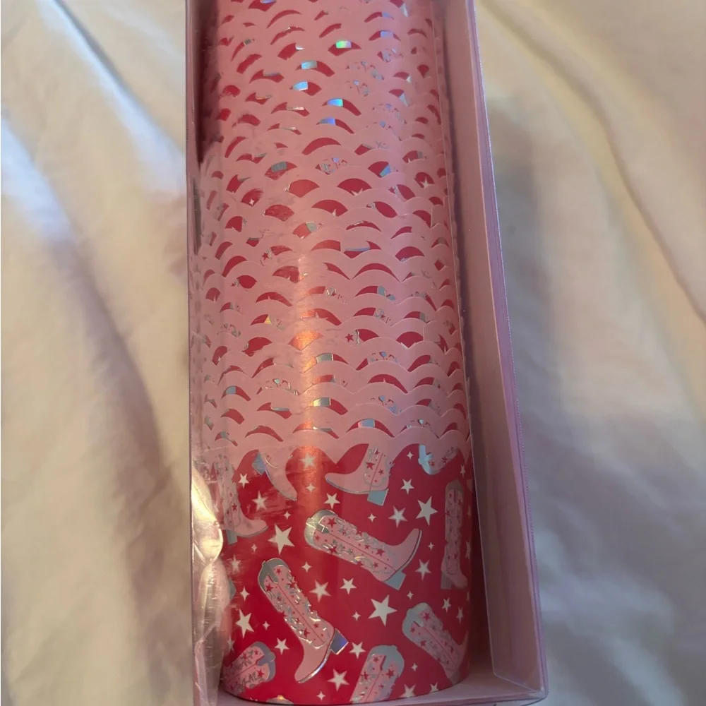 Pink 'Let's Go Girls' Treat Cups Cowboy boots  - Pack of 48